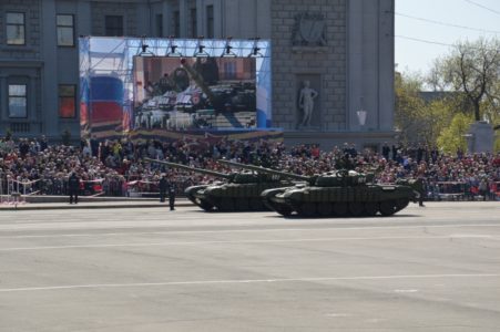 Парад Победы в Самаре 9 мая