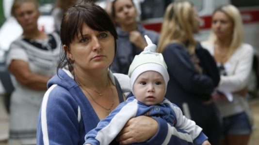 Украинские беженцы в Самаре