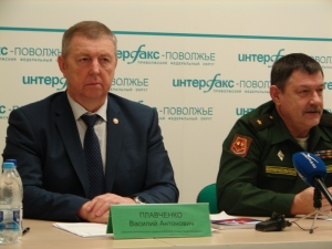 Начальник регионального отделения ДОСААФ России Самарской области Василий Антонович Плавченко