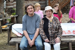 Мария Сергеевна Дюкова на встрече с немцами